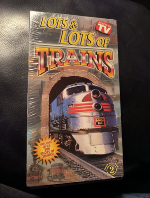 LOTS & LOTS OF TRAINS - VOLUME 2 - AS SEEN ON TV - VHS TAPE | eBay