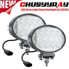 2pcs Front or Lower-Side Work Light For Deere 8120 8120T 8220 8220T