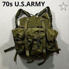 Zaino US Army LC-1 Alice Pack anni 70 verde salvia militare vintage usato