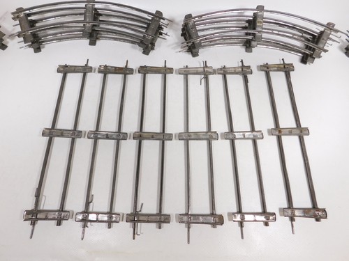 DM984-4 #20x Bing Gbn Gauge 1 Track for Clockwork Straight 35,3 CM curved 8er - Picture 3 of 5