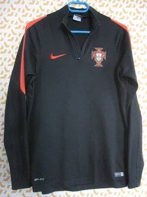 Sweat Tech top Entrainement Portugal Noir 2016 Nike Football Homme - M - Photo 1/4