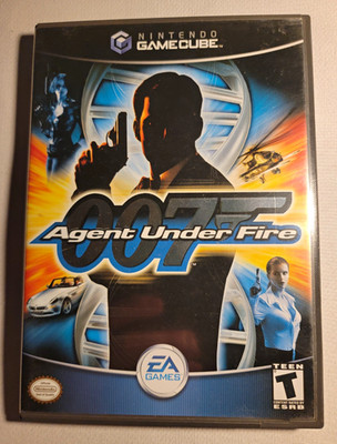 EA Games 007: Agent Under Fire Nintendo GameCube 2001 T NTSC-U/C Manual MP