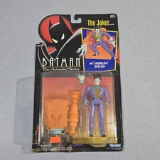 KENNER 1992 BATMAN THE ANIMATED SERIES 'THE JOKER' w LAUGHING GAS SPRAY GUN