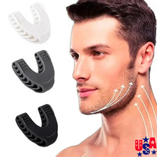 U Shape Jaw Exerciser New Facial Mouth Jawline Face Fitness Muscle Chew Ball Bit