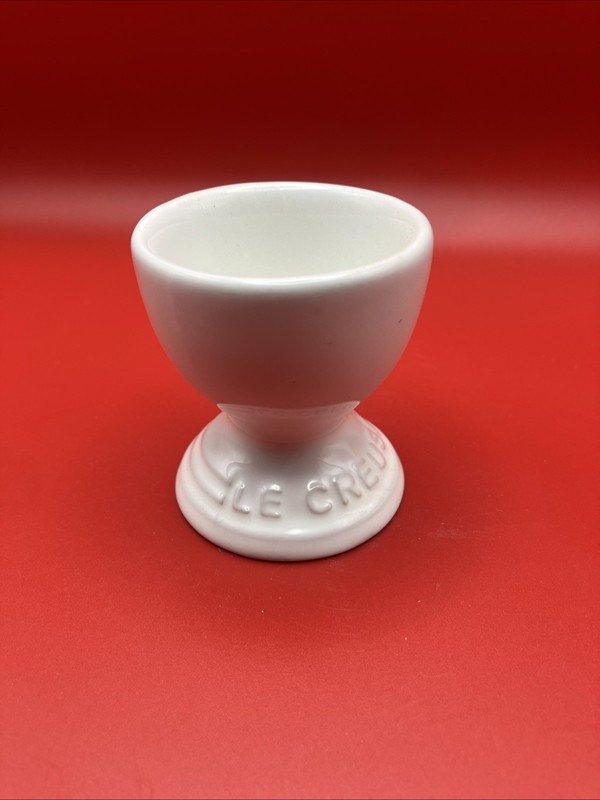 Le Creuset White Egg Holder