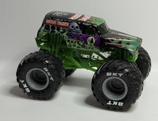 Monster Jam Grave Digger Monster Truck Diecast Green Frame BKT Tires USED