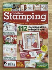 Creative Stamping Magazine Issue 48 From UK. 67 Pages. Christmas Issue