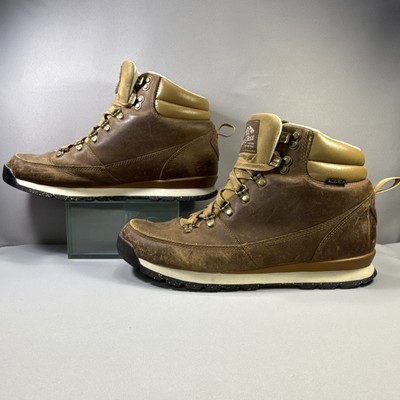 The North Face Back To Berkeley Redux Leather Boot Brown Size 9 HydroSeal Patina