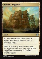 Ancient Ziggurat Commander: Lorwyn Eclipsed Magic The Gathering MTG