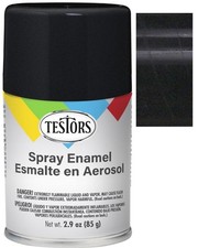 Testors All Purpose Spray Enamel 3oz Gloss Black