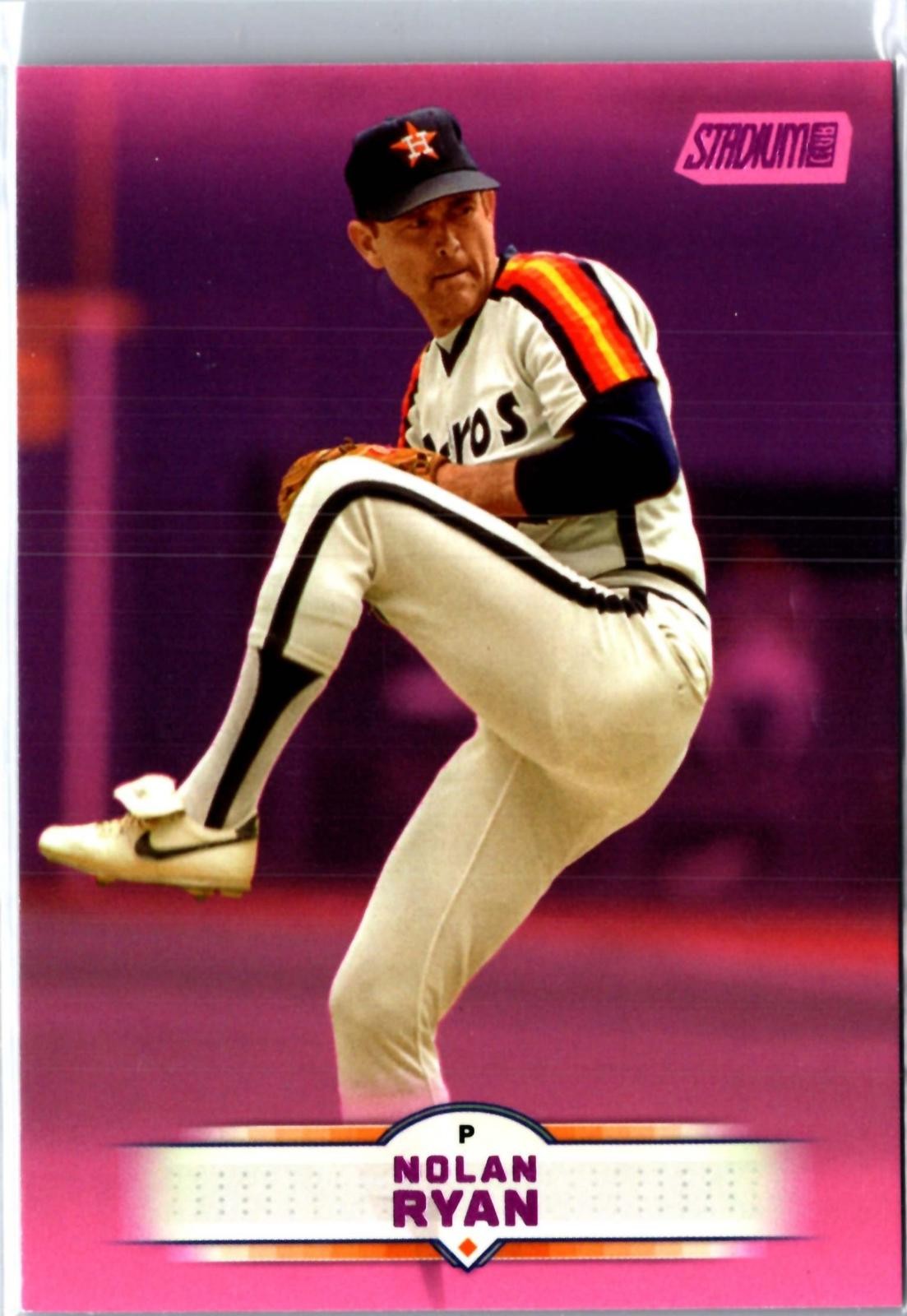 2025 Stadium Club #79 Nolan Ryan Pink Foil