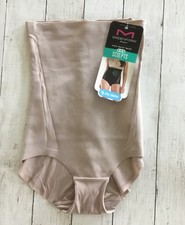Maidenform Flexees High Waist Brief Sculpts Ultra Firm Cool Comfort Beige Medium