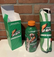 Gatorade Lower Sugar x Caitlin Clark Rain Berry Capsule & Sideline Towel IN HAND