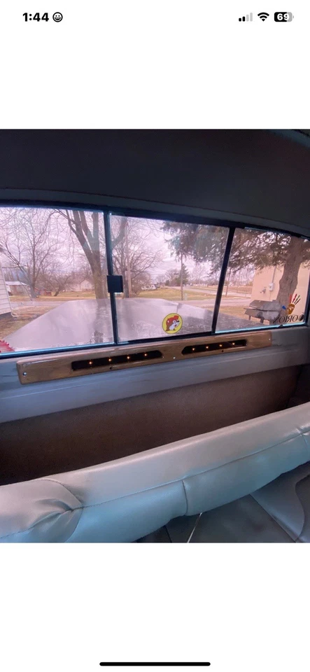 88-98chevy/gmc Obs 🚂Choo Choo grano de madera personalizado con luz (46x3)  Foto 3 de 4