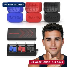 Jaw Exerciser for Men Women 3 Resistance Levels Silicone Jawline 3 Set