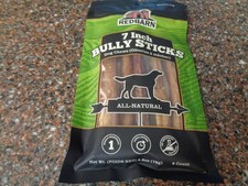 Redbarn Pet Products Bully Sticks 7"   Beef Dog Treats 6 Count Exp 12/2028 New