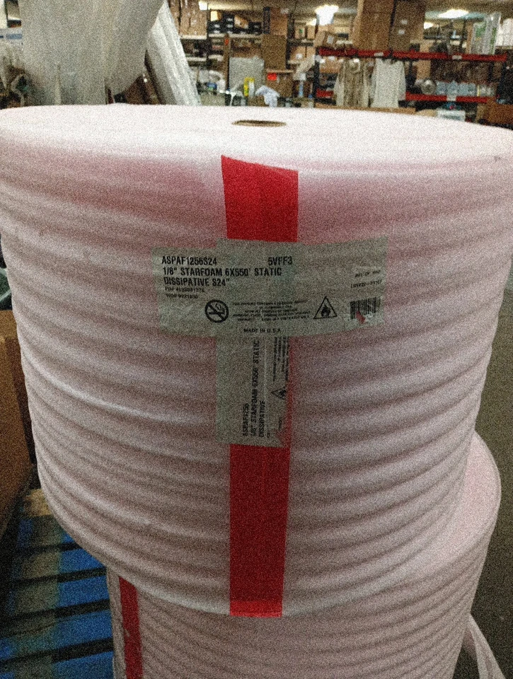 Star foam, Foam Wrap 1/8". 6 x 550' X24, 149 - Image 2 of 2