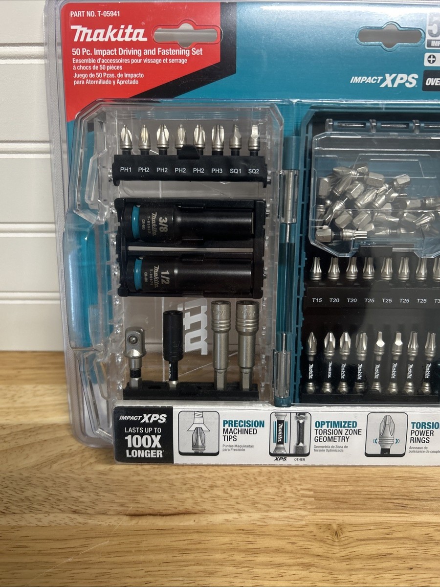 Makita IMPACT XPS Alloy Steel Impact Rated Screwdriver Drill Bit