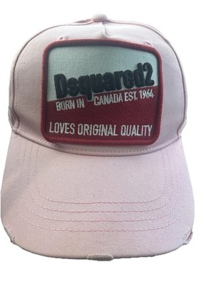 Dsquared2 Pink Solid Baseball Cap, One Size, Adjustable - Dean & Dan Caten