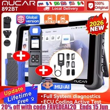 Mucar 892bt Tkey101 Tpms All System Ai Diagnostic Tool Car Bidirectional Scanner