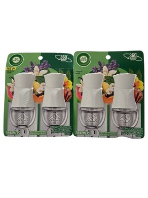 Air Wick Scented Oil Warmer Plugin Air Freshener, 2 Count (2 Pks)  Warmers