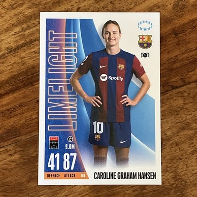 Match Attax Extra 23/24 Caroline Graham Hansen UWCL Limelight (Beschreibung lesen)