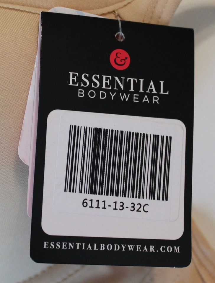 Essential Bodywear Abbie Bra #6111 Size 32C Buff Beige NWT - Image 2 of 2