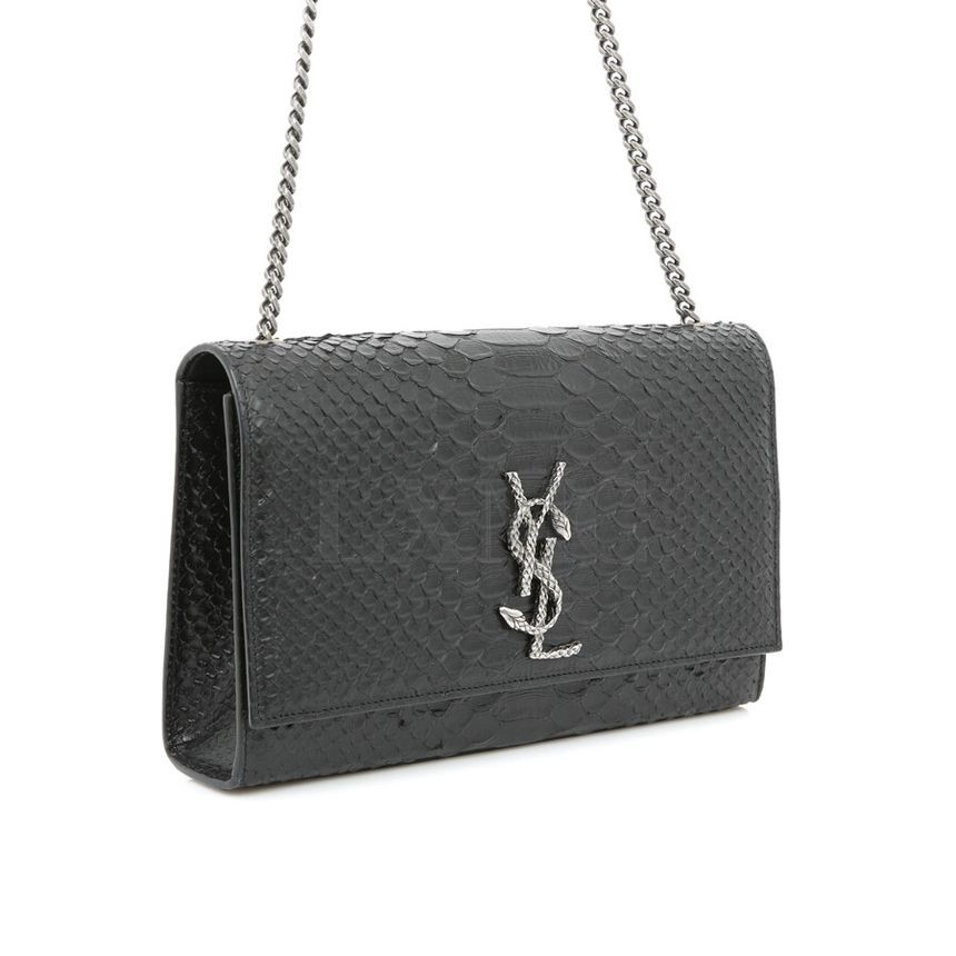 Borsa a tracolla Saint Laurent Kate nera catena tracolla 419374 123090532