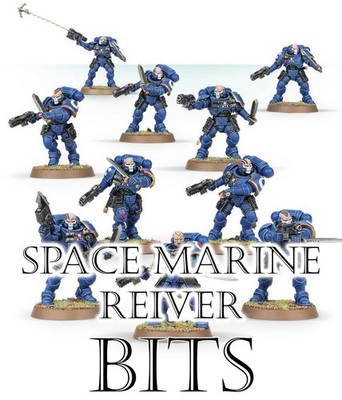 Warhammer 40k Space Marine Reiver Bits, Games Workshop, Adeptus Astartes