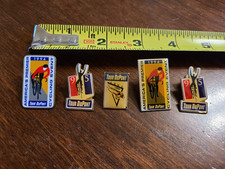 Lot Of 5 Tour DuPont Hat Cap Lapel Pins America s Premier Cycling Race Bicycle