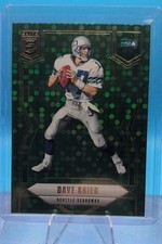 2025 Panini Donruss Elite - Dave Krieg #82 Green Disco