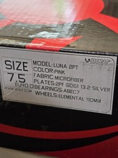 Bont Inline Speed Skates Luna Size 7.5 Frame 6061 Wheel Elemental Bearings ABEC7