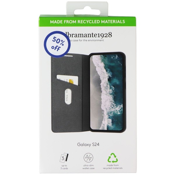 Dbramante1928 Oslo Ultra Slim KlapphüLle FüR Galaxy S24 - Schwarz-image
