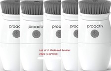 5 Proactiv Pore Cleansing Brush Charcoal Infused Face Brush 360 Rotation NEW