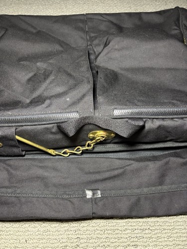 Bolsa de ropa Andiamo, negra de viaje, EE. UU., nueva, pequeño defecto, maleta con llave sin bloqueo - Imagen 10 de 14