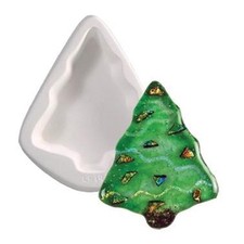 O.D.5.5"x 4.5 D.1.25"Christmas Tree Frit Casting Mold Glass Fusing