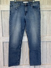 Calvin Klein Jeans Men's CKJ Straight Leg Denim Blue Size 34x32 Classic Fit