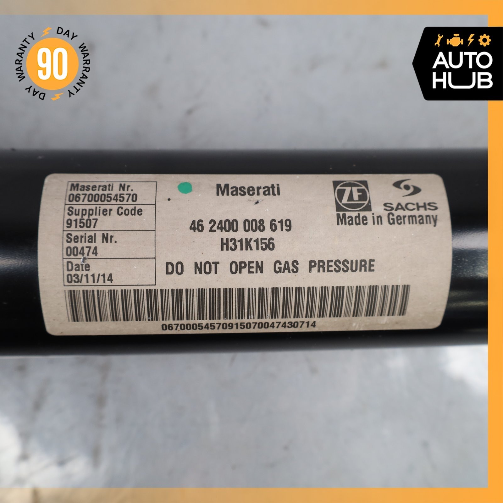 Maserati Quattroporte S Q4 Shock Strut Absorber Rear Left And Right Set OEM 57k