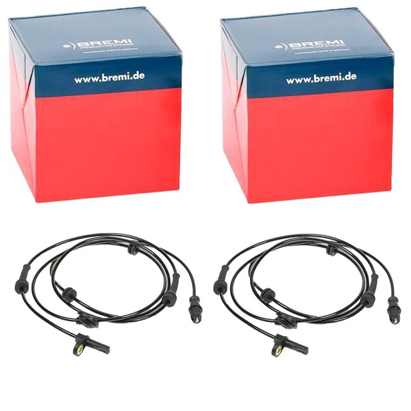 2X Bremi ABS-SENSOREN Hinten Passend FÜR Fiat Doblo Links+Rechts | 50677-image