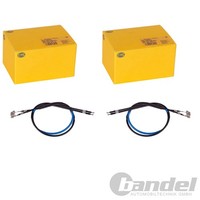 2X Hella Handbremsseile Passend FüR Opel Astra