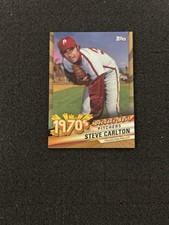 2020 Topps - Decades Best Pitchers Steve Carlton #DB-36 Gold Refractor /50