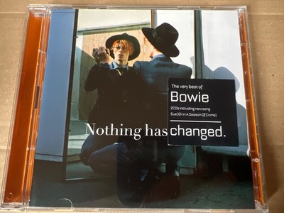 David Bowie   Nothing Has Changed (70/80s hits) 2014 double CD NEW. Free uk post