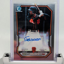 Josuar Gonzalez Bowman Chrome 2026 Auto