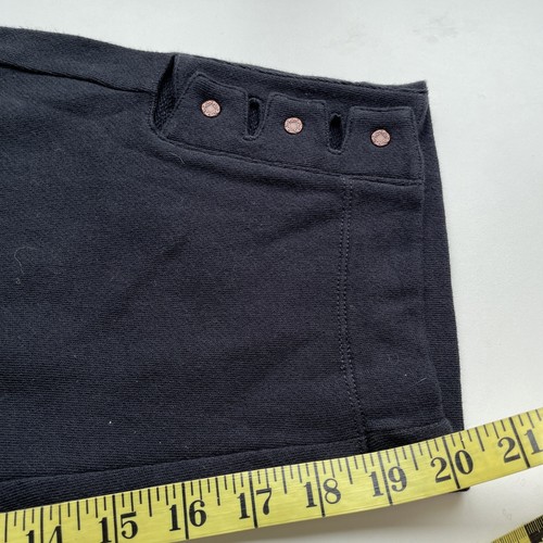 Soft Surroundings Straight Leg Crop Pull On Pants Size PXL Black French Terry - Picture 12 of 14