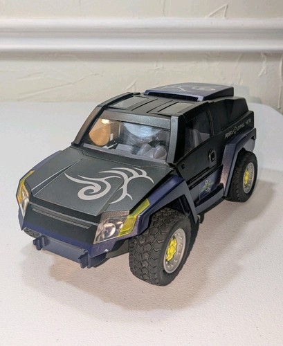 Playmobil TOP AGENTS Robo Gang 4878 Jeep SUV Car Incomplete (Car ONLY) - Picture 1 of 6