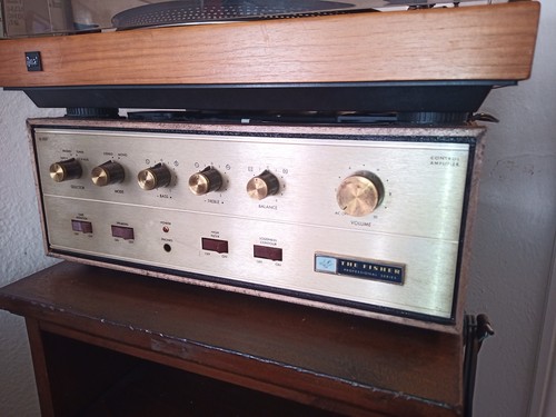 Wood Case for Fisher X-100 Amp Ventilated CUSTOM BUILT