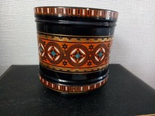 Słoik kolekcjonerski, antyczny, wzór + gilding - Pinder Bourne & Co