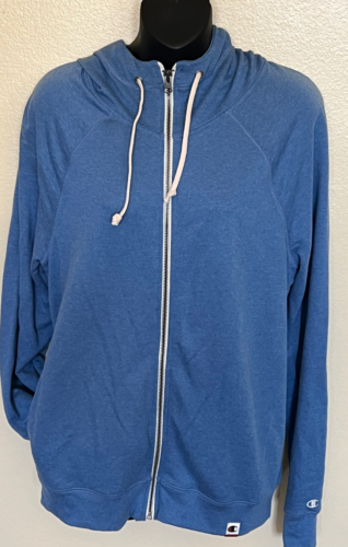 champion Women's Sweatshirt Long Sleeve Casual Zip Up Athletic Light Weight - Picture 11 of 16