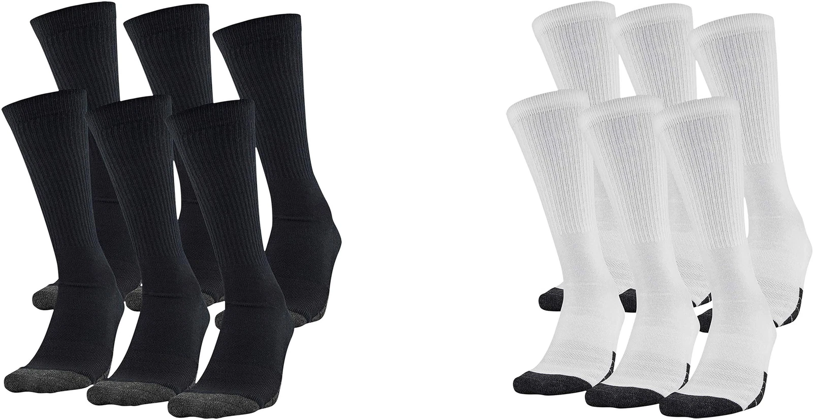 Under Armour Adult Performance Tech Crew Socks (6 Pairs)