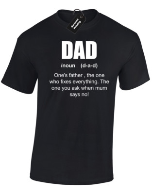 DAD DEFINITION HERREN T-SHIRT LUSTIGER WITZ NEUHEIT GESCHENKIDEE FÜR WEIHNACHTEN